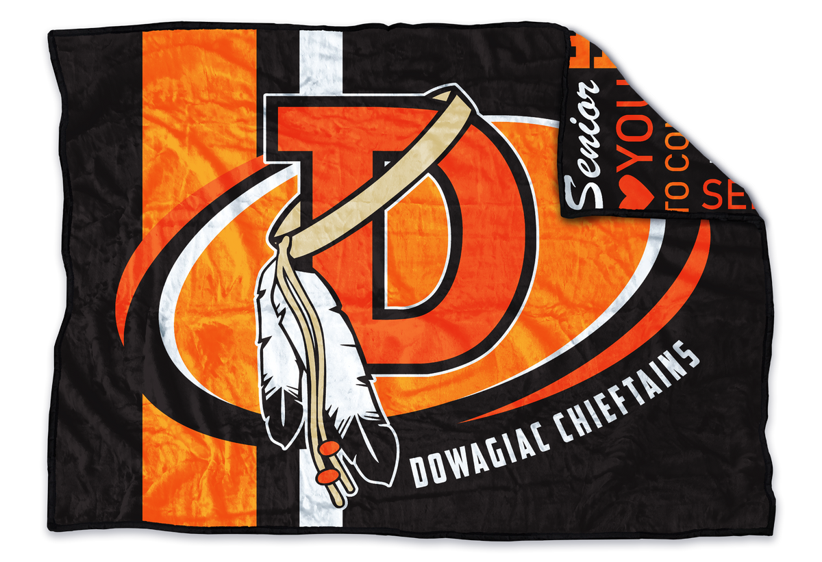 Dowagiac Chieftains 2021 Sr. Blanket