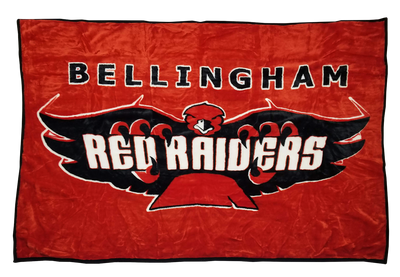 Bellingham Red Raiders 48" x 70"