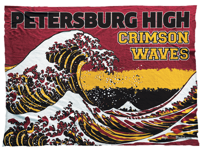 Petersburg Crimson Waves