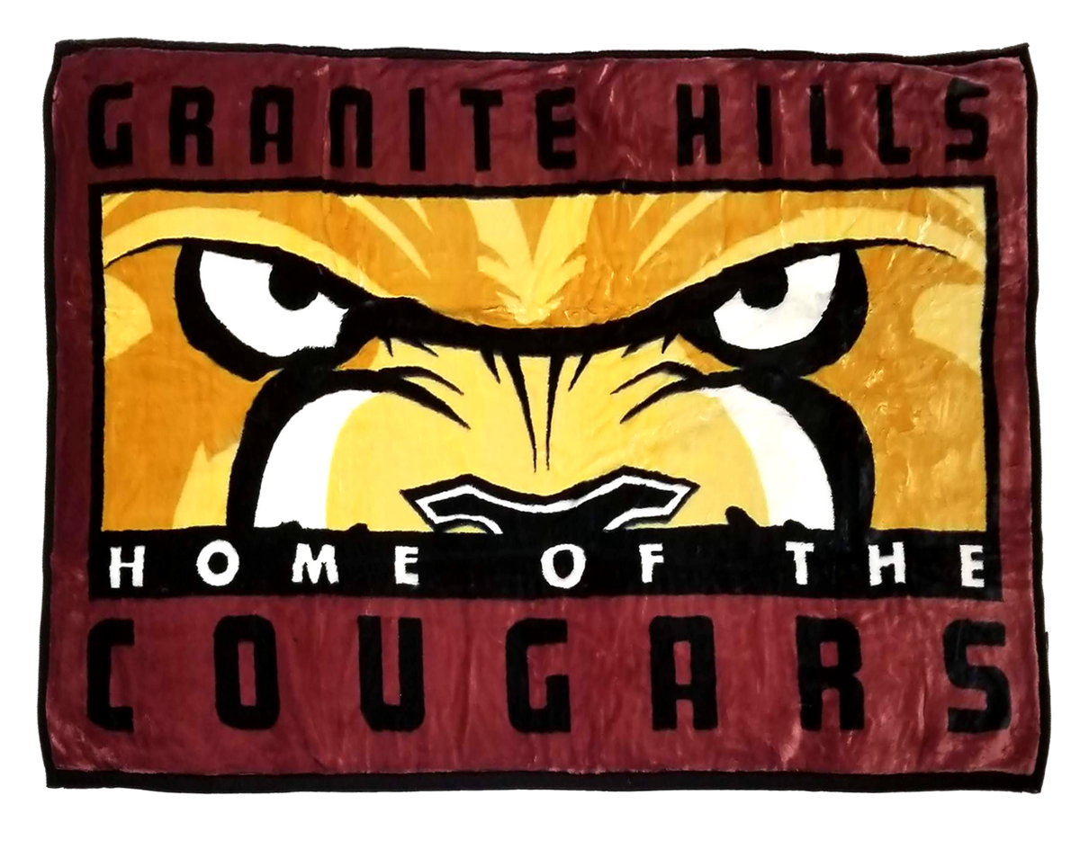 Granite Hills Cougars 48"x70"