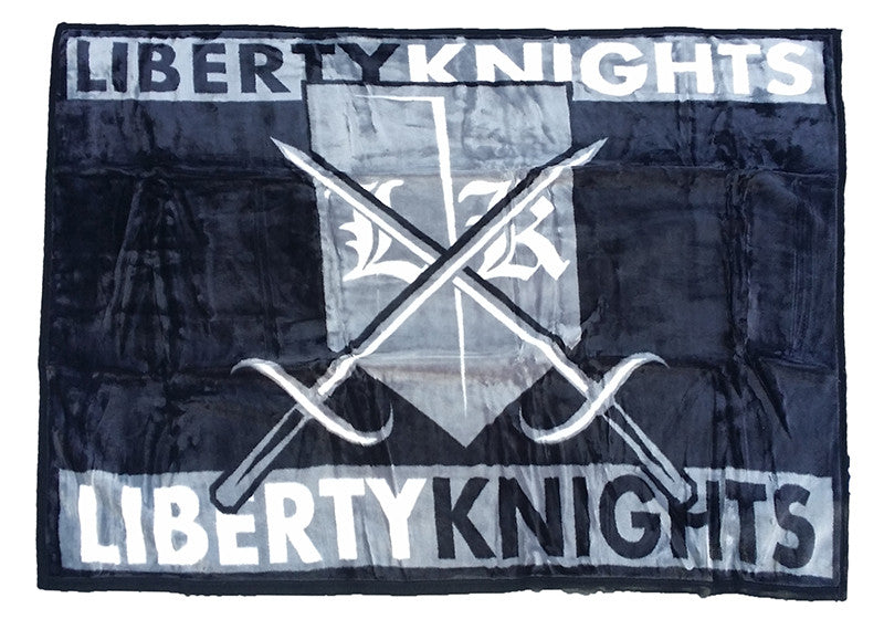 US Military Army Black Knights Kids Game Day Black Plush Soft Minky Blanket 36 x 48 Mascot by Vive La Fete